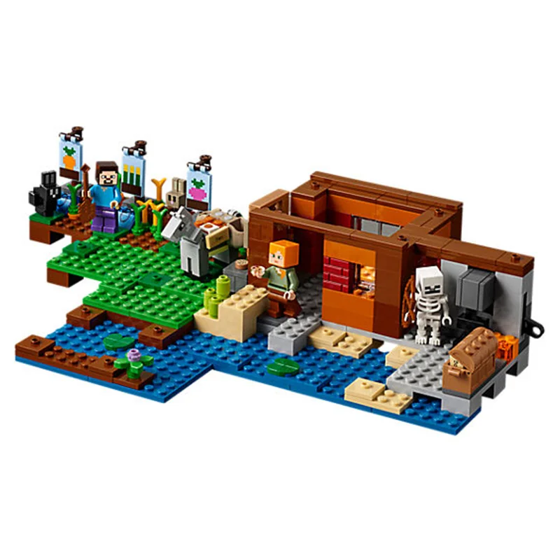lego minecraft casa de steve