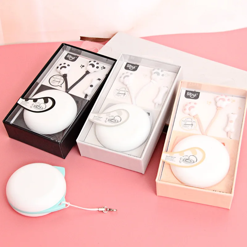 New 3.5mm in-ear Earphone Cartoon Cat Paw Headset Earphones Earbuds for iPhone Samsung Mp3 Headphone with Rotate case with MIC
New 3.5mm in-ear Earphone Cartoon Cat Paw Headset Earphones Earbuds for iPhone Samsung Mp3 Headphone with Rotate case with MIC