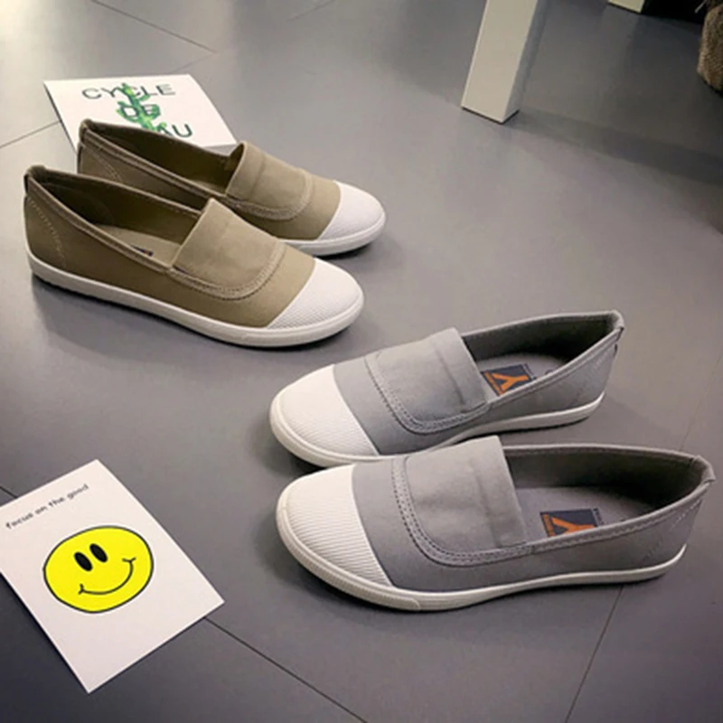 HENGSONG canvas student flat comfortable white shoes women basic casual solid slip-on canvas walking shoes female TR911255
HENGSONG canvas student flat comfortable white shoes women basic casual solid slip-on canvas walking shoes female TR911255