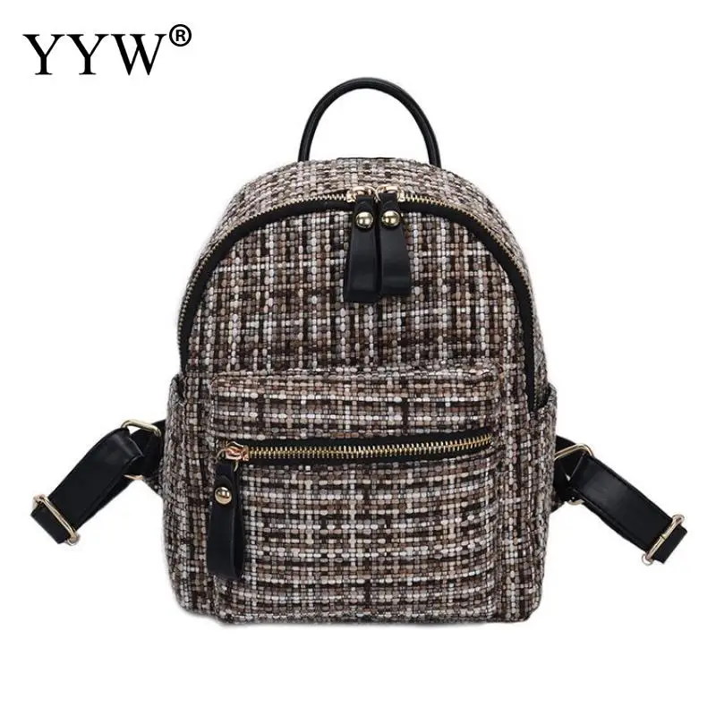 Woollen Cloth Easy Matching Backpack Trendy Fashion Anti-Theft Small Backpack Women Fashion Mini Shoulder Bags Female Mochila
Woollen Cloth Easy Matching Backpack Trendy Fashion Anti-Theft Small Backpack Women Fashion Mini Shoulder Bags Female Mochila