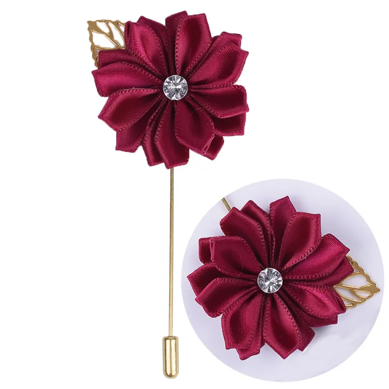 10piece/lot Metal Golden Leaf Groom Boutonniere Silk Satin Rose Flower Brooch Groom Men Wedding Prom Man Suit Corsage Pin XH889Z
10piece/lot Metal Golden Leaf Groom Boutonniere Silk Satin Rose Flower Brooch Groom Men Wedding Prom Man Suit Corsage Pin XH889Z