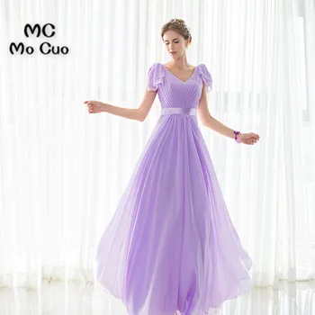 Simple 2017 In Stock Evening Prom dresses Long Cap Sleeves Pleat Vestidos de fiesta Lace Up Formal Chiffon Pleat Evening Dress
Simple 2017 In Stock Evening Prom dresses Long Cap Sleeves Pleat Vestidos de fiesta Lace Up Formal Chiffon Pleat Evening Dress