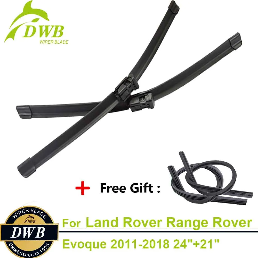 2PCS ECO Wiper Blades for Land Rover Range Rover Evoque 2011-2018 24"+21", Free 2Pcs Rubbers, Windshield Wipers Replacement
2PCS ECO Wiper Blades for Land Rover Range Rover Evoque 2011-2018 24"+21", Free 2Pcs Rubbers, Windshield Wipers Replacement