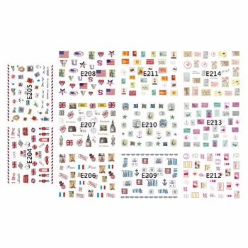 11 PCS / LOT SIMULATION EMULATION SELF-ADHESIVE 3D NAIL TATTOOS STICKER STAMP POST BOX STAR ANCHOR E204-214
11 PCS / LOT SIMULATION EMULATION SELF-ADHESIVE 3D NAIL TATTOOS STICKER STAMP POST BOX STAR ANCHOR E204-214