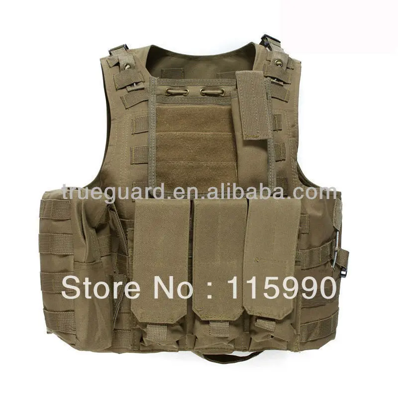 CB color Military Tactical Vest 600D Nylon Durable MOLLE system Tactical Armor Carrier
CB color Military Tactical Vest 600D Nylon Durable MOLLE system Tactical Armor Carrier