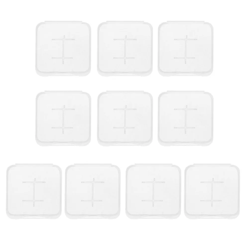 High Quality 10 in 1 Portable Plastic TF SD SDHC Memory Cards Storage Box Holder Protector Feb8
High Quality 10 in 1 Portable Plastic TF SD SDHC Memory Cards Storage Box Holder Protector Feb8