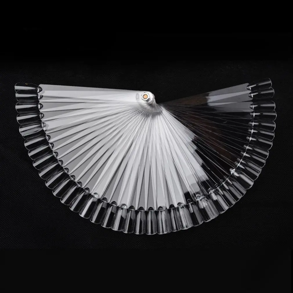 50pcs/set Fan-shaped Natural Transparent Color Plate Nail Polish Nail Exquisite Color Card Template For Best Presents
50pcs/set Fan-shaped Natural Transparent Color Plate Nail Polish Nail Exquisite Color Card Template For Best Presents
