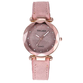 Fashion Crystal Women Watches Pink Female Starry Sky Dial Leather Quartz Wrist Watch Montre Femme 2018 Rhinestone Ladies Watch
Fashion Crystal Women Watches Pink Female Starry Sky Dial Leather Quartz Wrist Watch Montre Femme 2018 Rhinestone Ladies Watch