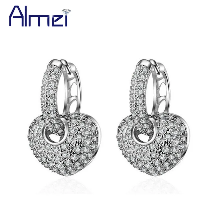 Almei 5%Off 2017 Indian Drop Earrings for Women Silver Color Heart Big Earring With Crystal Stones Jewelry Ohrring Brincos EH195
Almei 5%Off 2017 Indian Drop Earrings for Women Silver Color Heart Big Earring With Crystal Stones Jewelry Ohrring Brincos EH195