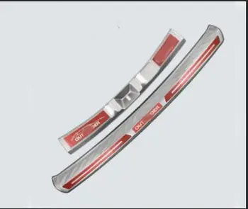 high quality Stainless Steel Rear Bumper Protector Sill Trunk Tread Plate Trim Fit For Mitsubishi Outlander 2016 2017 2018 2pcs 
high quality Stainless Steel Rear Bumper Protector Sill Trunk Tread Plate Trim Fit For Mitsubishi Outlander 2016 2017 2018 2pcs