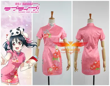 Love Live! August SR Yazawa Niko Pink Skort Sleeve Cheongsam Cosplay Costume Women Custom Pink Printed Dress Short Skirt Hairpin
Love Live! August SR Yazawa Niko Pink Skort Sleeve Cheongsam Cosplay Costume Women Custom Pink Printed Dress Short Skirt Hairpin