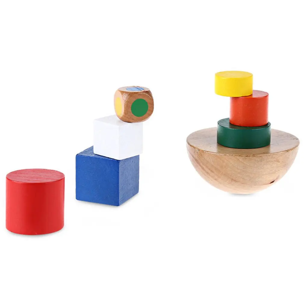 Hot! Wooden Hemisphere Balance Stacking Game Educational Building Blocks Kids Developmental Toy For Children Kids
Hot! Wooden Hemisphere Balance Stacking Game Educational Building Blocks Kids Developmental Toy For Children Kids
