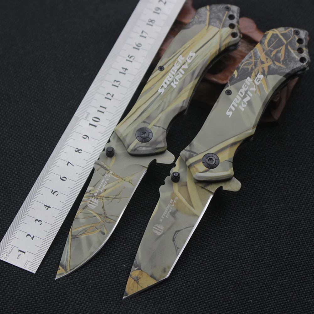 Strider knives outdoor camping jungle camouflage survival battle karambit cs go gaming sharp folding tactical hunting knives
Strider knives outdoor camping jungle camouflage survival battle karambit cs go gaming sharp folding tactical hunting knives