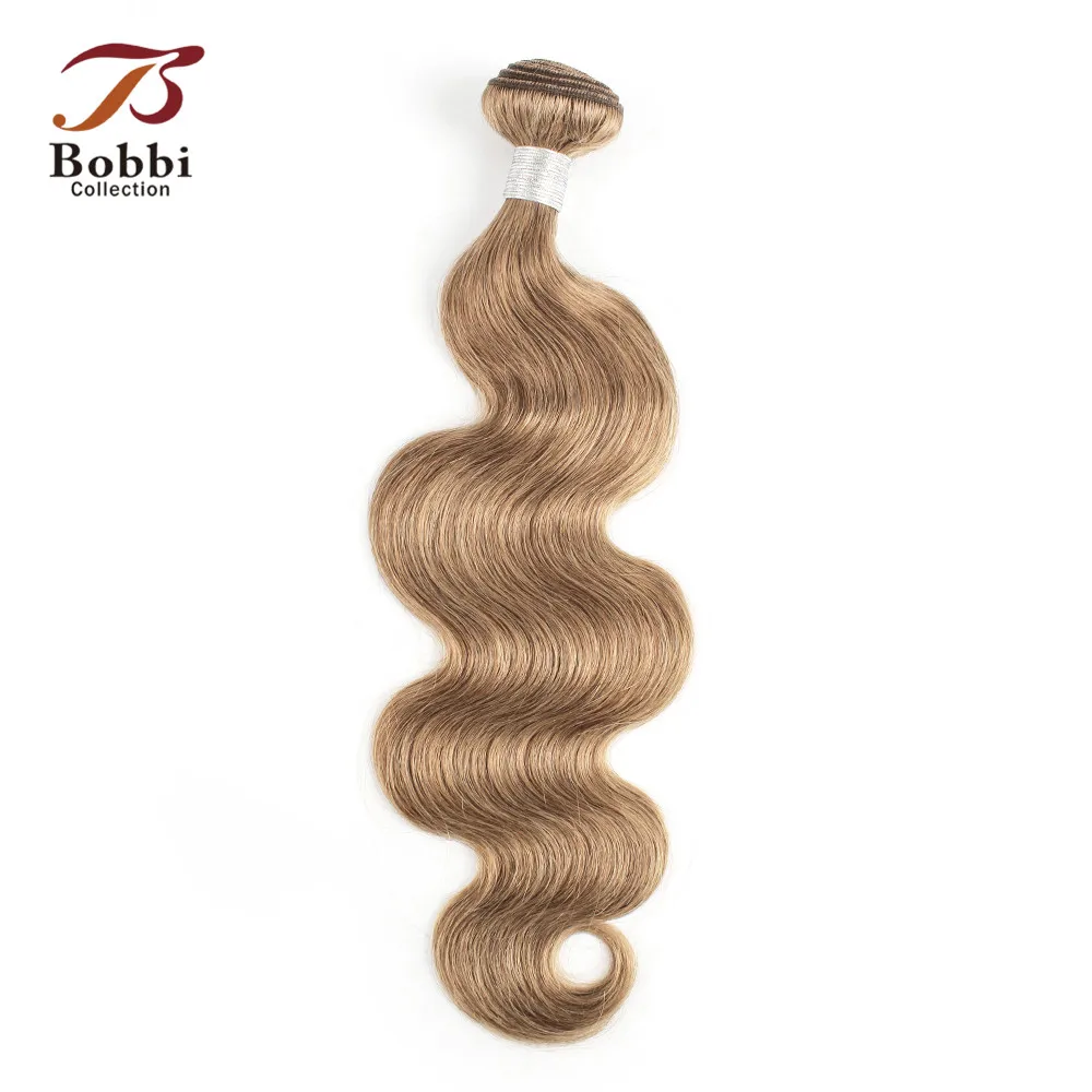 Bobbi Collection 1 Piece Color 8 Ash Blonde Hair Weave Bundles Indian Body Wave Non Remy Human Hair Extension 16-24 inch
Bobbi Collection 1 Piece Color 8 Ash Blonde Hair Weave Bundles Indian Body Wave Non Remy Human Hair Extension 16-24 inch