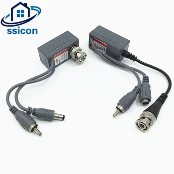 SSICON 5Pair CCTV CAT5/5E/6 Cable Balun CCTV BNC Video Balun Power Passive Balun Rj45 POE Power Video Audio
SSICON 5Pair CCTV CAT5/5E/6 Cable Balun CCTV BNC Video Balun Power Passive Balun Rj45 POE Power Video Audio