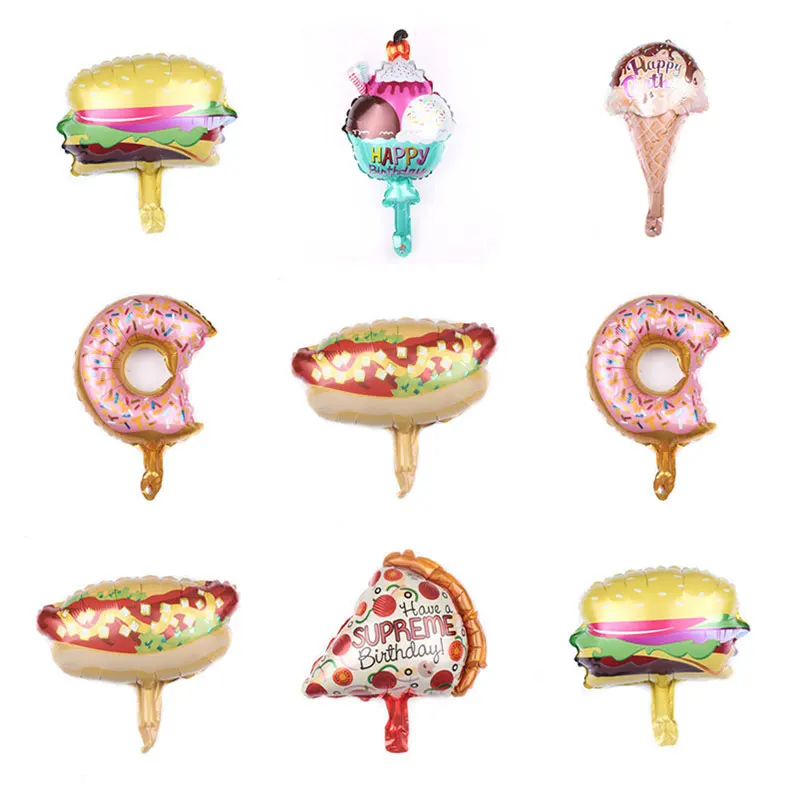 1PC mini / big / ice cream burger hot dog donuts fries balloons foil balloons birthday party decorations children's toy ball
1PC mini / big / ice cream burger hot dog donuts fries balloons foil balloons birthday party decorations children's toy ball