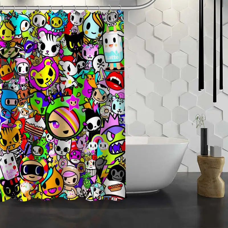 Custom Tokidoki Shower Curtain Waterproof Fabric Bath Curtain for Bathroom WJY1.17
Custom Tokidoki Shower Curtain Waterproof Fabric Bath Curtain for Bathroom WJY1.17