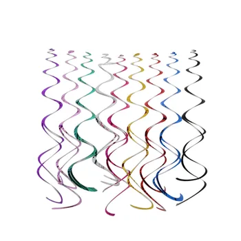 5pcs Happy Birthday Party Spiral PVC accessories arranged birthday party Wedding decorative ornaments foil Swirls Banner
5pcs Happy Birthday Party Spiral PVC accessories arranged birthday party Wedding decorative ornaments foil Swirls Banner