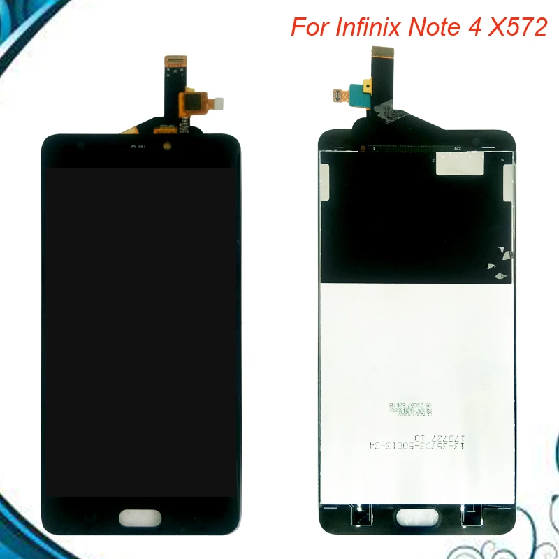 5.7" Inches LCD Assembly Screen For Infinix Note 4 X572 LCD Display With Touch Screen Digitizer Sensor Replacement
5.7" Inches LCD Assembly Screen For Infinix Note 4 X572 LCD Display With Touch Screen Digitizer Sensor Replacement