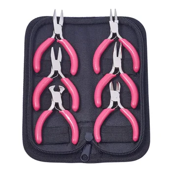6pcs/lot Protable Jewelry Pliers Sets DIY Jewelry Tools & Equipments For Jewelry Making Carbon Steel DeepPink
6pcs/lot Protable Jewelry Pliers Sets DIY Jewelry Tools & Equipments For Jewelry Making Carbon Steel DeepPink