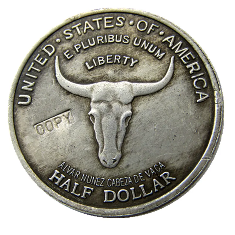 1935 half dollar Silver Plated Copy Coin
1935 half dollar Silver Plated Copy Coin