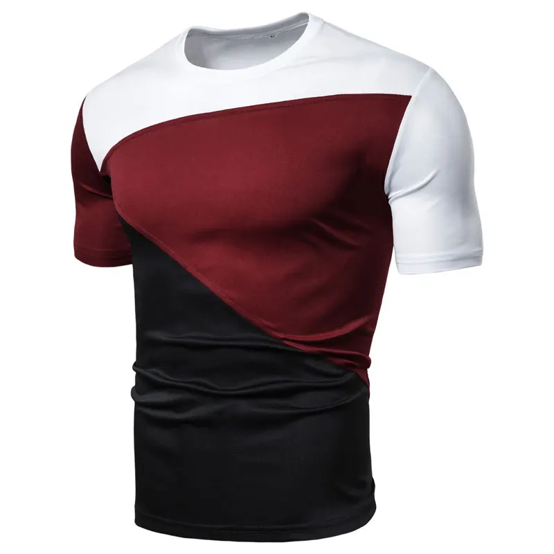 MarKyi 2019 summer cheap patchwork streetwear tshirt men slim fit men short sleeve t-shirt hommes
MarKyi 2019 summer cheap patchwork streetwear tshirt men slim fit men short sleeve t-shirt hommes