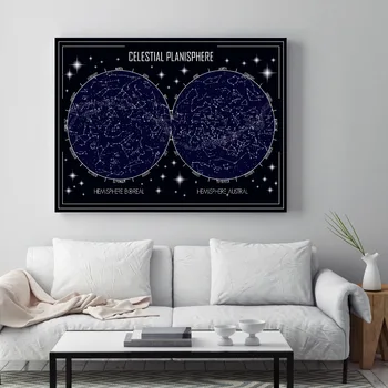 Star Map Abstract Celestial Planisphere Wall Art Canvas Painting Nordic Posters And Prints Wall Pictures For Living Room Decor
Star Map Abstract Celestial Planisphere Wall Art Canvas Painting Nordic Posters And Prints Wall Pictures For Living Room Decor