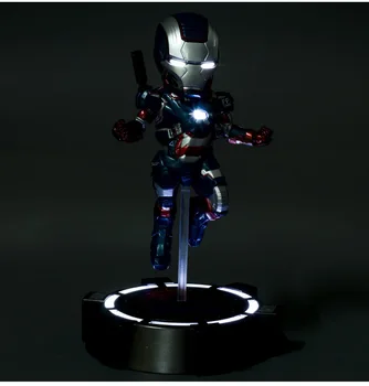 Iron Man 3 The Iron Defender 18 CM LED Flash Light Eyes Plat PVC Action Figures Collection Model Toys Dolls
Iron Man 3 The Iron Defender 18 CM LED Flash Light Eyes Plat PVC Action Figures Collection Model Toys Dolls