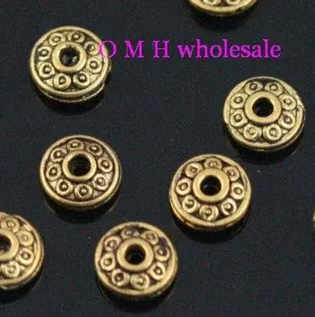 OMH wholesale Free ship 20pcs golden bicone spacer beads Jewelry metal beads 8.5x5mm ZL523
OMH wholesale Free ship 20pcs golden bicone spacer beads Jewelry metal beads 8.5x5mm ZL523