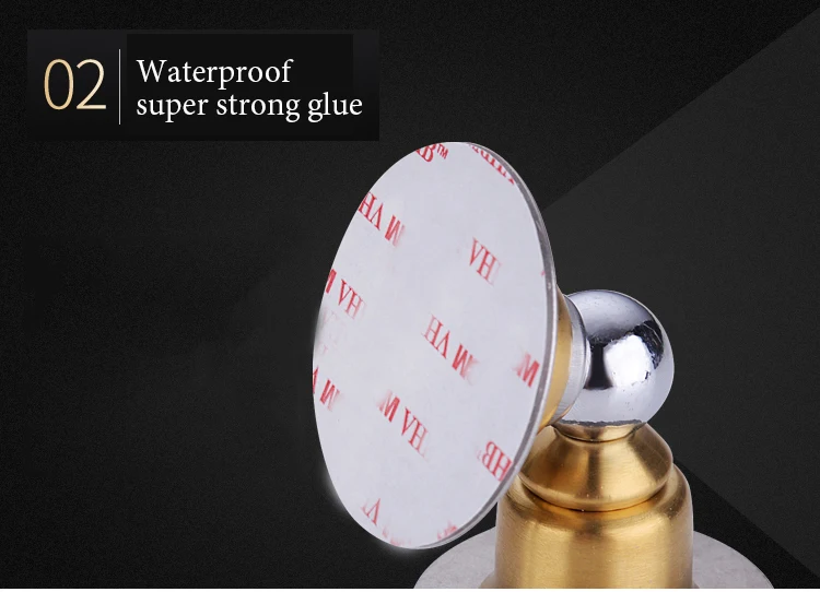 KAK Stainless Steel Magnetic Door Stopper Sticker Toilet Glass Hidden Door Holders Catch Floor Nail-free Doorstop Door Hardware KAK Stainless Steel Magnetic Door Stopper Sticker Toilet Glass Hidden Door Holders Catch Floor Nail-free Doorstop Door Hardware