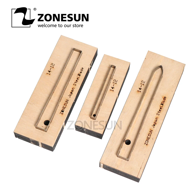 ZONESUN 14-12 Customized leather cutting die Leather DIY Craft supply watchband strap Wooden Template Punching Cutting Mould
ZONESUN 14-12 Customized leather cutting die Leather DIY Craft supply watchband strap Wooden Template Punching Cutting Mould