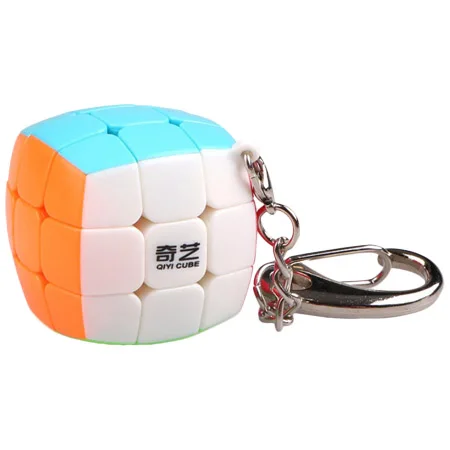 1 Pcs QIYI 3x3x3 Mini Stickerless Magic Cube with Keychain Keyring Mini Speed Twist Puzzle Cube Fidget Toys Decorations Gift
1 Pcs QIYI 3x3x3 Mini Stickerless Magic Cube with Keychain Keyring Mini Speed Twist Puzzle Cube Fidget Toys Decorations Gift