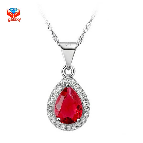 YHAMNI New Trendy 100% 925 Sterling Silver Fashion Jewelry Red CZ Diamant Water Drop Pendant Necklace For Women YN160
YHAMNI New Trendy 100% 925 Sterling Silver Fashion Jewelry Red CZ Diamant Water Drop Pendant Necklace For Women YN160