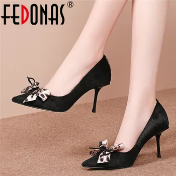 FEDONAS Elegant Ladies Pumps Spring Summer Pointed Toe High Heels Prom Shoes Woman Shallow Butterfly-knot Dancing Shoes Pumps
FEDONAS Elegant Ladies Pumps Spring Summer Pointed Toe High Heels Prom Shoes Woman Shallow Butterfly-knot Dancing Shoes Pumps