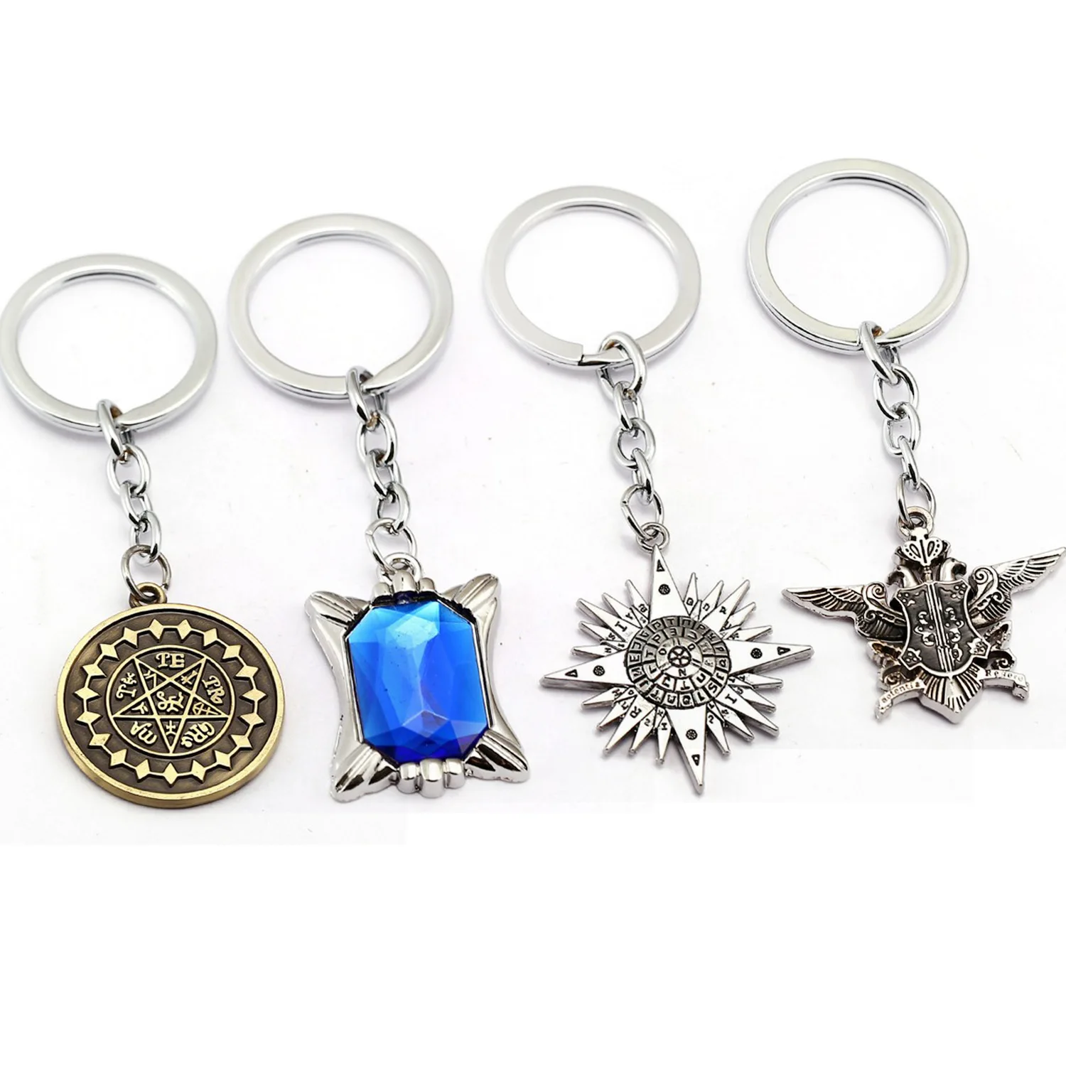 Anime Black Bulter Cosplay Props Keychain Keyring Car Key Ring Holder Bag Purse Jewelry Accessories Gift
Anime Black Bulter Cosplay Props Keychain Keyring Car Key Ring Holder Bag Purse Jewelry Accessories Gift