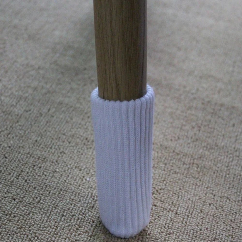4Pcs Knitting Thicken Cover Floor Protection Anti-slip Furniture Feet Sleeve Chair Leg Socks Table Protector
4Pcs Knitting Thicken Cover Floor Protection Anti-slip Furniture Feet Sleeve Chair Leg Socks Table Protector