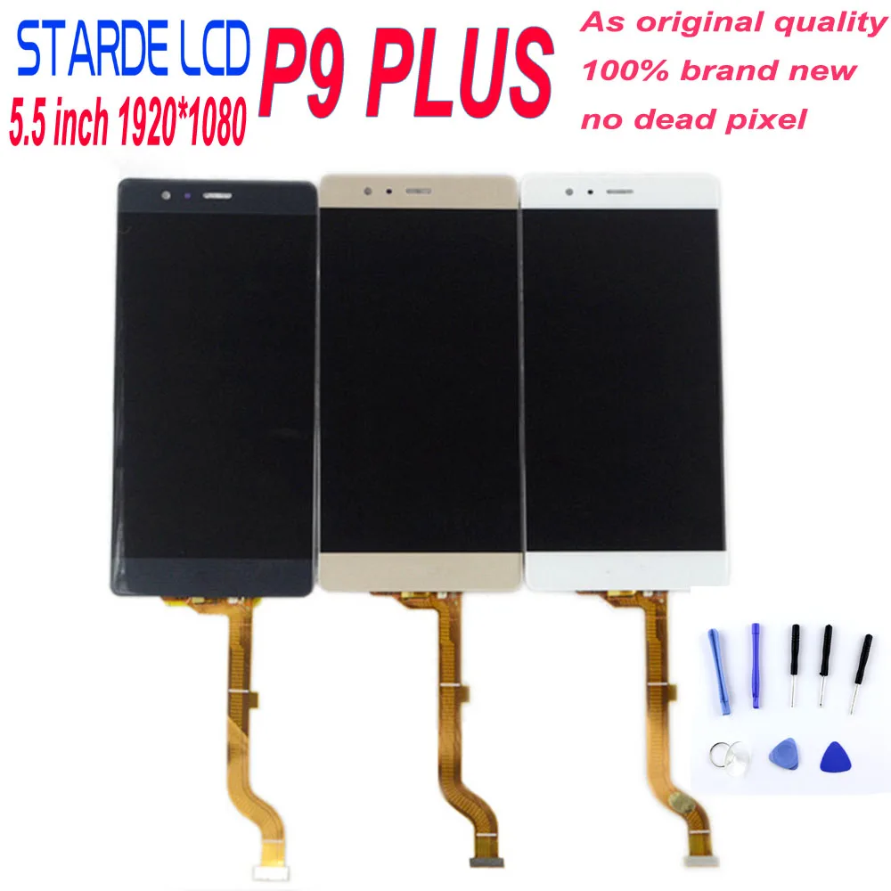 Original LCD Display for Huawei P9 Plus Touch Screen Digitizer Sensor Panel Assembly 5.5 inch 1920*1080 with Frame Free Tools
Original LCD Display for Huawei P9 Plus Touch Screen Digitizer Sensor Panel Assembly 5.5 inch 1920*1080 with Frame Free Tools