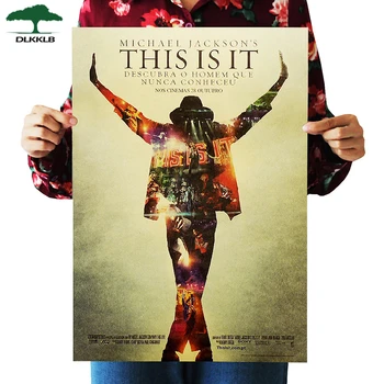 Dlkklb This Is It Michael Jackson Poster Movie Kraft Paper Wall Stickers Poster Retro Kraft Paper Decorative Paintings 50x35cm
Dlkklb This Is It Michael Jackson Poster Movie Kraft Paper Wall Stickers Poster Retro Kraft Paper Decorative Paintings 50x35cm