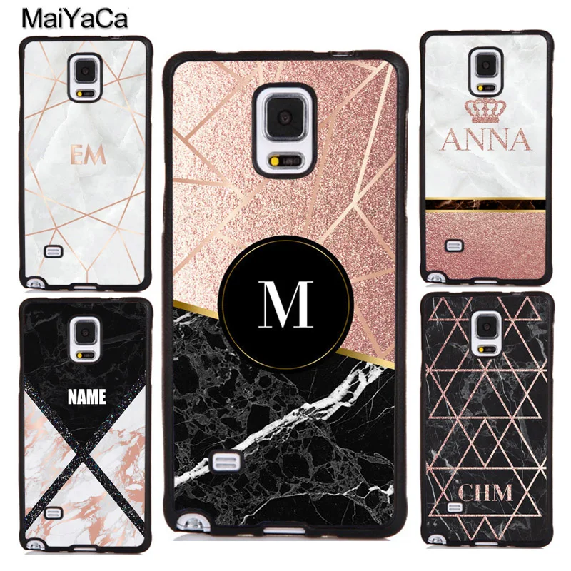 MaiYaCa PERSONALISED Rose Gold MARBLE INITIALS NAME Phone Cases For Samsung S6 S7 edge S10 S8 S9 plus Note 9 5 8 Soft Cover
MaiYaCa PERSONALISED Rose Gold MARBLE INITIALS NAME Phone Cases For Samsung S6 S7 edge S10 S8 S9 plus Note 9 5 8 Soft Cover