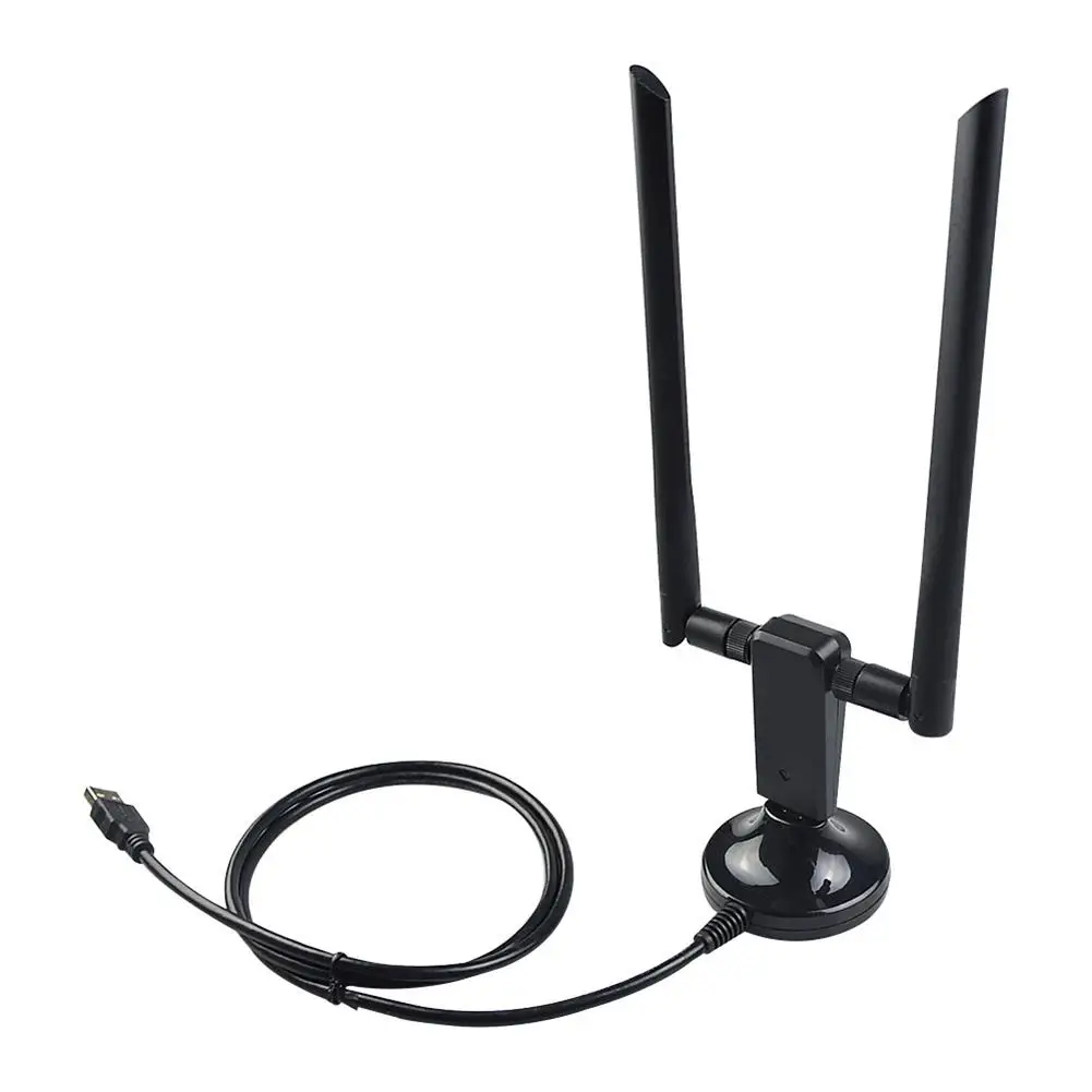 1200Mbps 2.4/5G Dual Band Wireless WiFi Receiver Adapter Network Card WiFi USB 3.0 Adapter WiFi Antenna Signal Amplifier
1200Mbps 2.4/5G Dual Band Wireless WiFi Receiver Adapter Network Card WiFi USB 3.0 Adapter WiFi Antenna Signal Amplifier