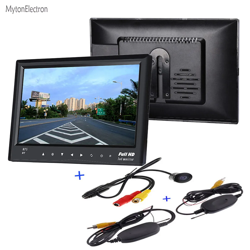 Bluetooth LED Screen 7 inch Car FPV Monitor Mp5 TF USB + wireless Parking Reversing RearView Backup Reverse Camera (all of car)
Bluetooth LED Screen 7 inch Car FPV Monitor Mp5 TF USB + wireless Parking Reversing RearView Backup Reverse Camera (all of car)