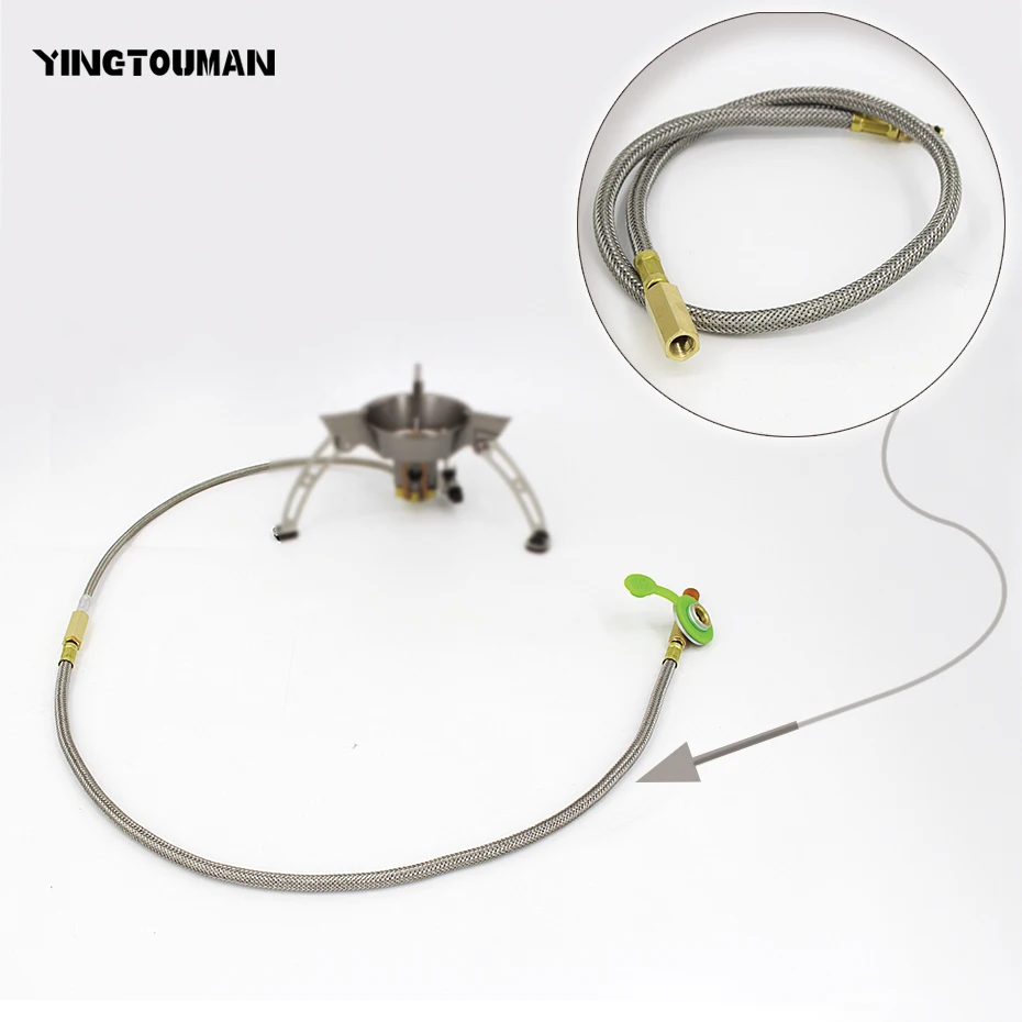 YINGTOUMAN Camping Stove Adapter Lengthen Refill Adapter Split Type Universal Extension Tube Gas Burner Extended Stove Adapter
YINGTOUMAN Camping Stove Adapter Lengthen Refill Adapter Split Type Universal Extension Tube Gas Burner Extended Stove Adapter