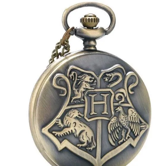 Hot Movie Hogwarts school badge H emblem quartz pocket necklace real Punk punk watch pendant for women men movie jewelry
Hot Movie Hogwarts school badge H emblem quartz pocket necklace real Punk punk watch pendant for women men movie jewelry