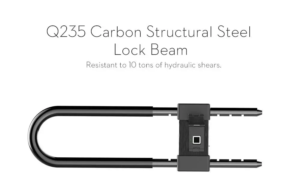 Intelligent Fingerprint U Lock Portable Door Lock Car Motorcycle Bike Padlock fingerprint lock 10 sets of fingerprints r25
Intelligent Fingerprint U Lock Portable Door Lock Car Motorcycle Bike Padlock fingerprint lock 10 sets of fingerprints r25