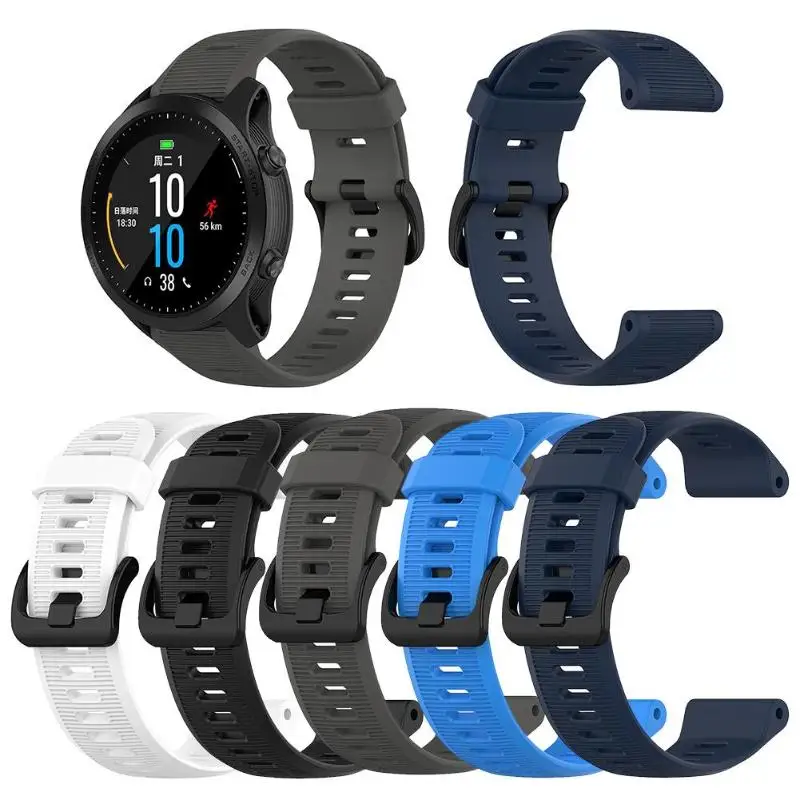 Silicone Replacement Watchband Wrist Strap Belt with Buckle for Garmin Forerunner 945 / 935 fenix5Plus / fenix5 / Approach S60
Silicone Replacement Watchband Wrist Strap Belt with Buckle for Garmin Forerunner 945 / 935 fenix5Plus / fenix5 / Approach S60