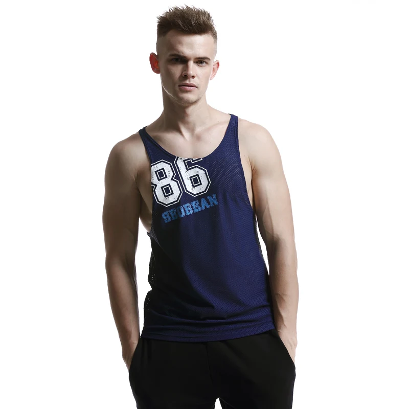 SEOBEAN MENS SUMMER FASHION MESH TANK TOPS FITNESS SLEEVELESS GYM VEST ICE-SILKY FISH NET QUICK DRY SWEAT TOPS WORKOUT
SEOBEAN MENS SUMMER FASHION MESH TANK TOPS FITNESS SLEEVELESS GYM VEST ICE-SILKY FISH NET QUICK DRY SWEAT TOPS WORKOUT