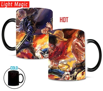 One Piece mugs luffy sabo ace mug hot cold Heat reveal travel magic color changing mugs cup best gift for your friends
One Piece mugs luffy sabo ace mug hot cold Heat reveal travel magic color changing mugs cup best gift for your friends