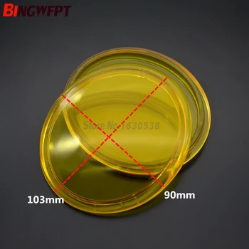 2pcs Oval 103X90mm Fog Lamps yellow Tempered Glass Anti-fog Glass For Nissan Almera Versa Qashqai Urvan Rogue Sentra 2001-2015
2pcs Oval 103X90mm Fog Lamps yellow Tempered Glass Anti-fog Glass For Nissan Almera Versa Qashqai Urvan Rogue Sentra 2001-2015