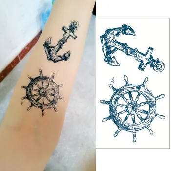 SHNAPIGN Anchors Flash Tattoo Hand Sticker 10.5*6cm Small Waterproof Henna Beauty Temporary Body Sticker Art FREE SHIPPING
SHNAPIGN Anchors Flash Tattoo Hand Sticker 10.5*6cm Small Waterproof Henna Beauty Temporary Body Sticker Art FREE SHIPPING