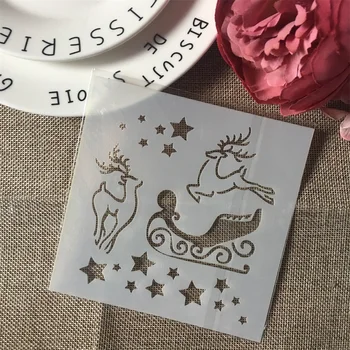 1Pcs 13cm 5.1" Christmas ELK Deer DIY Layering Stencils Wall Painting Scrapbook Embossing Album Decorative Paper Card Template
1Pcs 13cm 5.1" Christmas ELK Deer DIY Layering Stencils Wall Painting Scrapbook Embossing Album Decorative Paper Card Template